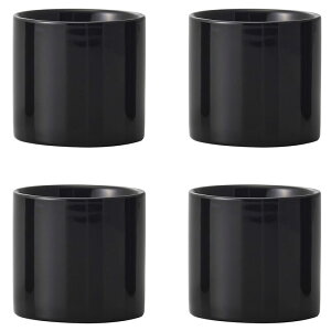 ԕr t[x[X Ceramic Gift Color VASE Cyrinder J[ x[X V_[ black i4j [144-768-800] [p95] Xg[EFA isj CeA fBXvC