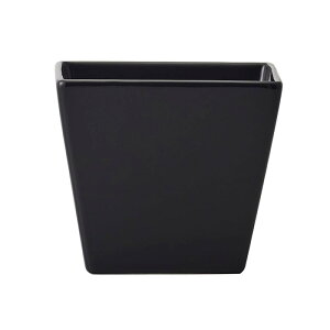 ԕr t[x[X Ceramic Gift Color VASE Square J[ x[X XNGA black i1j [144-774-800] [p95] Xg[EFA isj CeA fBXvC