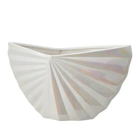 花瓶 フラワーベース Ceramic Display Kuori クオリ pearl white （1個入り） [170-589-104] [p62] ストーンウェア （代引き不可） インテリア ディスプレイ