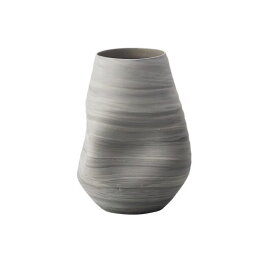 花瓶 フラワーベース Ceramic Display melanger メランジェ mix matt gray （1個入り） [171-580-181] [p58] 磁器/練り込み （代引き不可） インテリア ディスプレイ