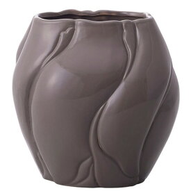 花瓶 フラワーベース Ceramic Display large ラルジュ greige （1個入り） [177-721-820] [p69] ストーンウェア （代引き不可） インテリア ディスプレイ