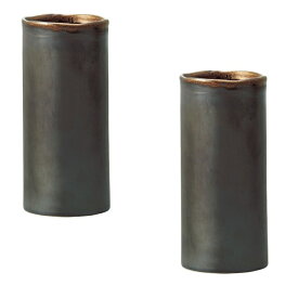 花瓶 フラワーベース Ceramic Display Lava ラーヴァ pearl black （2個入り） [178-563-820] [p60] ストーンウェア （代引き不可） インテリア ディスプレイ