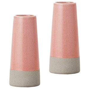 �ԕr �t�����[�x�[�X Ceramic Flower+ ranka �����J coral pink �i2����j [190-067-510] [p38] �X�g�[���E�F�A �i������s�j �C���e���A �f�B�X�v���C
