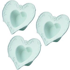 �ԕr �t�����[�x�[�X Ceramic Gift Olivia Heart �I���r�A �n�[�g mint green �i3����j [240-243-412] [p98] �X�g�[���E�F�A �i������s�j �C���e���A �f�B�X�v���C