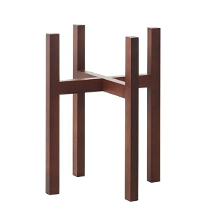 �ԕr �t�����[�x�[�X Interior Green Wood Stand Combi �E�b�h�X�^���h�R���r dark brown �i1����j [688-012-202] [p43] �V�R�� �i������s�j �C���e���A �f�B�X�v���C