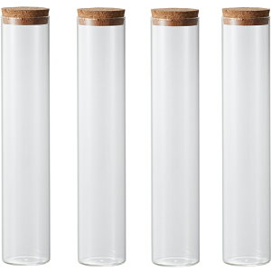 �K���X�x�[�X Glass Gift Glass Cylinder with Cork �K���X�V�����_�[ �E�B�Y �R���N natural �i4����j [777-402-000] [p120] �K���X �i������s�j �L�b�`�� �C���e���A �f�B�X�v���C