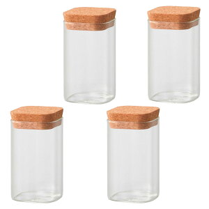 KXx[X Glass Gift Glass Square with Cork KXXNGA EBY RN natural i4j [777-406-000] [p120] KX isj Lb` CeA fBXvC
