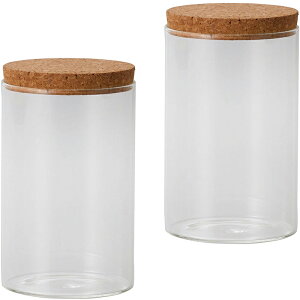 �K���X�x�[�X Glass Gift Glass Cylinder with Cork �K���X�V�����_�[ �E�B�Y �R���N natural �i2����j [777-412-000] [p120] �K���X �i������s�j �L�b�`�� �C���e���A �f�B�X�v���C
