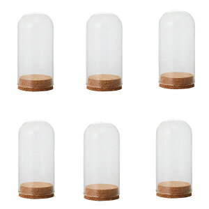 �K���X�x�[�X Glass Gift Glass Dome with Cork �K���X�h�[�� �E�B�Y �R���N natural �i6����j [777-430-000] [p120] �K���X �i������s�j �L�b�`�� �C���e���A �f�B�X�v���C