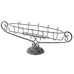 ԕr t[x[X Stand IRON STAND CRESCENT ll ACA X^h NbZg antique gray Ԋt i1j [550-245-812] [p159] S isj CeA fBXvC