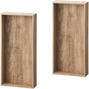 �ԕr �t�����[�x�[�X Frame Shabby wood frame II �V���r�[�E�b�h�t���[�� ash brown �i2����j [680-058-210] [p177] MDF �i������s�j �C���e���A �f�B�X�v���C