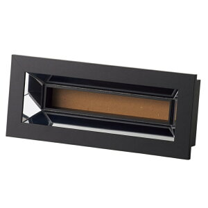 �ԕr �t�����[�x�[�X Frame Mirror box frame �~���[ �{�b�N�X �t���[�� black �i1����j [680-102-800] [p176] MDF �i������s�j �C���e���A �f�B�X�v���C