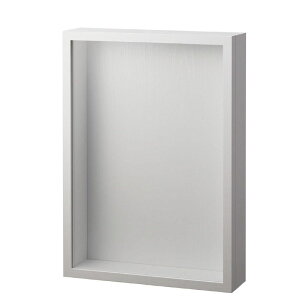 �ԕr �t�����[�x�[�X Frame BOX frame II �{�b�N�X �t���[�� white �i1����j [680-878-100] [p171] MDF �i������s�j �C���e���A �f�B�X�v���C