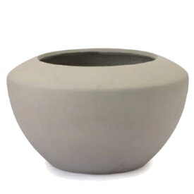 花・観葉植物用ポット ベトン ユリウス ロー L 56/B サンドグレー（1個入り）be-002h56e [KTp141] 大型ポット （代引き不可）ホテル・オフィスビル・店舗 インテリア エクステリア