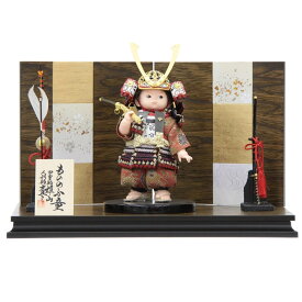 五月人形 子ども大将 平飾り 男の子 幅44cm（245to0646）壹三（いちぞう） もののふ童 凛華 ひなたセット ym1038（gk226/yb1017/yy1015/gs634） 端午の節句 インテリア