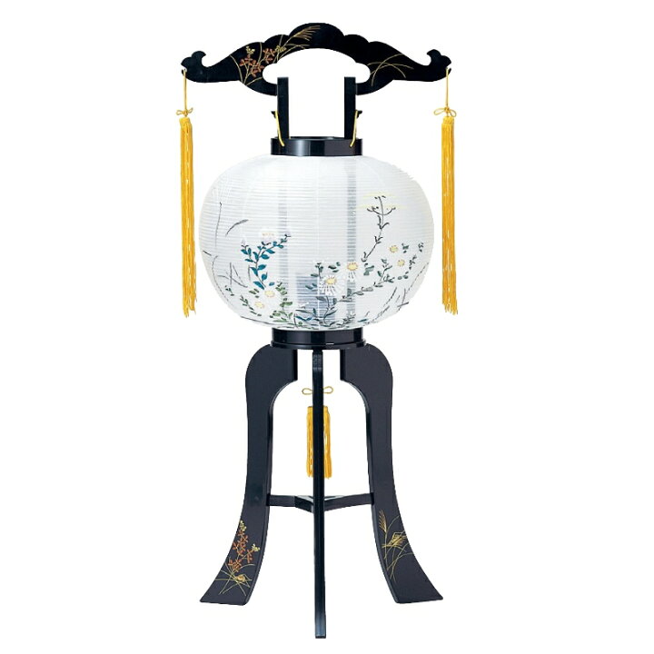 楽天市場】盆提灯 岐阜提灯 置き提灯 PC行灯 小美山 廻転 高さ71cm 