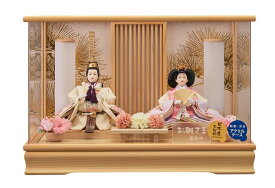 ひな人形　ひな祭 雛人形ケ－ス まひろ小三五親王飾 v253-221a アクリルケース コンパクト 軽量 桃の節句　送料無料