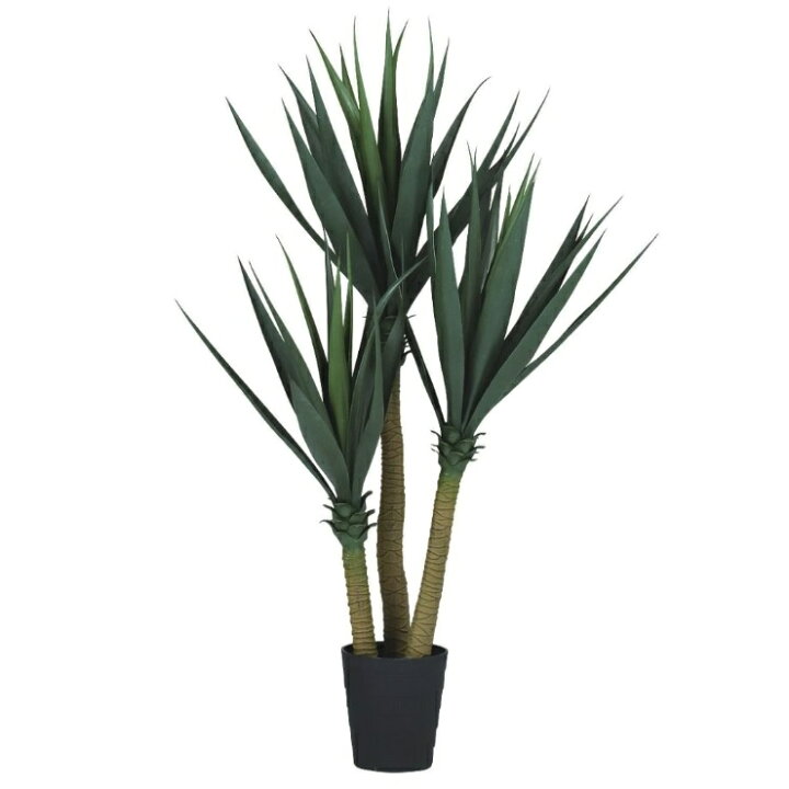 楽天市場】人工観葉植物 ユッカ 125 ポット付き 高さ125cm （P65-91824 