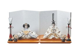 雛人形 親王平飾 田村芙紗彦作 亜麻色、洋花のおひなさま セット sh-5478 桃の節句 親王飾 コンパクト 【不鮮明な画像はご要望いただければ拡大画像を送信いたします】