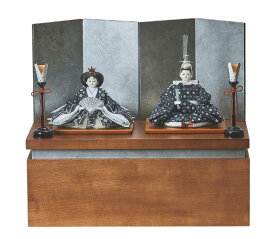 雛人形 親王収納飾 田村芙紗彦作 博多帯のおひなさま水玉 セット sh-5487桃の節句 親王飾 コンパクト 【不鮮明な画像はご要望いただければ拡大画像を送信いたします】