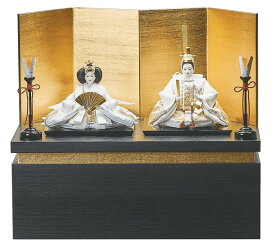 雛人形 親王収納飾 田村芙紗彦作 流れ金色箔に金華の煌めくおひなさま セット sh-5489 親王飾 コンパクト 【不鮮明な画像はご要望いただければ拡大画像を送信いたします】