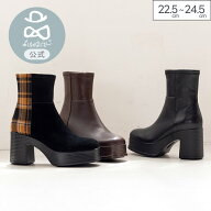 【公式】 あしながおじさん 厚底ストレッチショートブーツ 26aw | 1310315 レディース 靴 新作 ショート…
