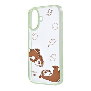 iPhone16 �P�[�X �f�B�Y�j�[ �`�b�v �f�[�� �N���A ���� �n�C�u���b�h �L�����N�^�[ �O�b�Y �ی� �X�}�z �J�o�[ �G�A�N�b�V���� iPhone 2024 6.1inch 2�� �A�C�z�� �A�C�t�H�� MIL�K�i IN-DP46UKMD-CD6