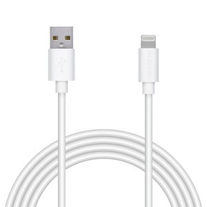 iPhone�P�[�u�� ���C�g�j���O�P�[�u�� 2m iPhone iPad �f�[�^�ʐM �[�d�z���C�g MPA-FUAL20WH MPA-FUAL20WH �G���R�� ELECOM