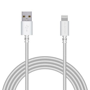 CgjOP[u 2m Lightningiphone / ipod ϋv f[^]/[dp MPA-FUALS20WH MPA-FUALS20WH GR ELECOM