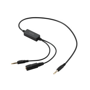 Q[p I[fBI ~LT[ {CX`bgƃQ[𓯎ɕQ[~O~LT[ y Nintendo Switch PS5 PS4 Ή z 3.5mmڑ ubN HSAD-GMMA20BK GR ELECOM