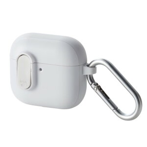GR AirPods 4 P[X p ϏՌ Jo[ y CX / MagSafe [dΉ z Ռz t^JbN@\ h~ Jrit TOUGH SLIM Lock zCg AVA-AP06TSLWH