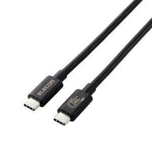 GR TypeC P[u ( USB-C to C ) 1m [d / f[^] PD EPR 240W [d 5A USB4 y MacBook Surface iPad iPhone Galaxy Xperia Ή z ubN USB4-V2CCE10NBK