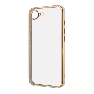 iPhone 17e 16e �P�[�X �N���A �s���N �S�[���h ���^���b�N �t���[�� ���� �Ռ��z�� �V���v�� ���n �J���� �ی� �X�}�z �J�o�[ �\�t�g TPU iPhone �A�C�t�H�� �A�C�z�� 2025 2�� SE4 ��p�@ �����݌v RT-P5