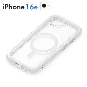 iPhone16e P[X w NA  J[t[ magsafe }OZ[t Ή GANbVP[X Xm[ PG-25KMA04CL