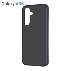 GalaxyA36 5G �P�[�X �u���b�N �����݃J���[ �}�b�g ���炳�玿�� �ϏՌ� �X�}�z �J�o�[ �G�A�N�b�V���� �n�C�u���b�h Galaxy A36 5G �M�����N�V�[ SC-54F maru RT-GA36K6TB-MB