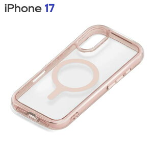 iPhone17 P[X MagSafeΉ NA sN t[ TN  ^t݌v GANbVP[X ACtH ACz PG-25AMA03PK