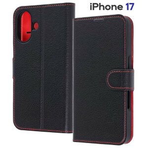 iPhone17 �P�[�X �蒠�^ �u���b�N ���b�h �ϏՌ� ���ɋ��� ��� ��v ���� �V���v�� �J�[�h ���[ �|�P�b�g �X�g���b�v�z�[�� �t �X�^���h �@�\ �}�O�l�b�g �x���g iPhone 2025 6.3inch 2�� �A�C�z�� �A