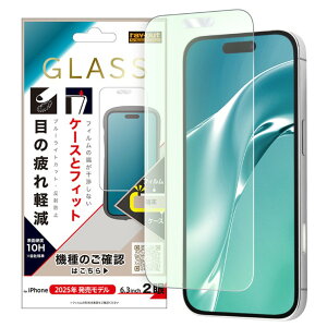 iPhone17 tB KXtB 10H u[CgJbg ˖h~ iPhone 2025 6.3inch 2 ACz ACtH KX  ی V[g P[XtBbg RT-P52F-SKG3