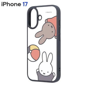 iPhone17 �P�[�X �~�b�t�B�[ �����j�[ �ϏՌ� �X�}�z �J�o�[ �G�A�N�b�V���� �n�C�u���b�h iPhone 2025 6.3inch 2�� �A�C�z�� �A�C�t�H�� maru IQ-BP52K4TB-MF50