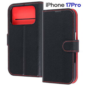 iPhone17Pro �P�[�X �蒠�^ �u���b�N ���b�h �ϏՌ� ���ɋ��� ��� ��v ���� �V���v�� �J�[�h ���[ �|�P�b�g �X�g���b�v�z�[�� �t �X�^���h �@�\ �}�O�l�b�g �x���g iPhone 2025 6.3inch 3�� �A�C�z�� 