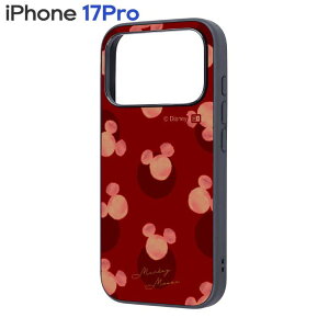 iPhone17Pro �P�[�X �f�B�Y�j�[ �~�b�L�[�}�E�X ���b�h �h�b�g �L�����N�^�[ �O�b�Y �ϏՌ� �X�}�z �J�o�[ �G�A�N�b�V���� �n�C�u���b�h iPhone 2025 6.3inch 3�� �A�C�z�� �A�C�t�H�� maru IQ-DP53K4TB-MK43
