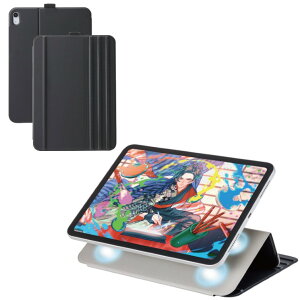 �G���R�� iPad �P�[�X 11�C���` ( A16 ) / 10.9�C���` ��10���� �}�O�l�b�g���E�t���b�v �J�o�[ 7�i�K�X�^���h �I�[�g�X���[�v�@�\ �u���b�N TB-A25RWVDBK