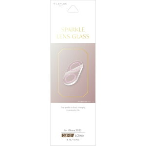 iPhone17 iPhone16 iPhone16Plus �J�����t�B���� �s���N �����Y�ی� ��̌^�^�C�v �S�ʕی� ���� ���炫�� SPARKLE LENS GLASS LN-IM25FGLENSLPK