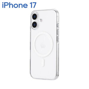 iPhone17 �P�[�X�N���A ���� �}�O�l�b�g�����O �z���C�g ������ �n�[�h�P�[�X MASTER CLEAR mag LN-IM25MCMWH