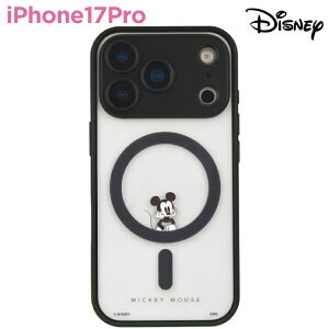 �f�B�Y�j�[ iPhone17Pro �P�[�X �N���A ������ magsafe �~�b�L�[�}�E�X �L�����N�^�[ �O�b�Y �X�}�z �J�o�[ �G�A�N�b�V���� �n�C�u���b�h �ϏՌ� iPhone 2025 6.3inch 3�� �A�C�z�� �A�C�t�H�� �}�b�g�N