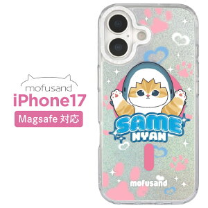 ���t�T���h iPhone17 �P�[�X �N���A magsafe mofusand �L�����N�^�[ �O�b�Y �X�}�z �J�o�[ �J�����t���[�� �C���i�[�V�[�g�t�d�l iPhone 2025 6.3inch 2�� �A�C�z�� �A�C�t�H�� ���� �}�O�Z�[�t CameraFrame MOF