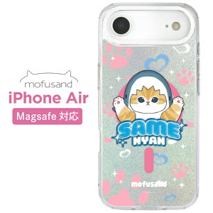 tTh iPhoneAir P[X NA magsafe mofusand LN^[ ObY X}z Jo[ Jt[ Ci[V[gtdl iPhone 2025 6.6inch 1 ACz ACtH GA[  }OZ[t Came