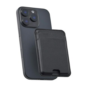 GR MagSafe J[hP[X iPhonep 2[ U[ ^ }OlbgE I[v|Pbg X}z J[h MAGKEEP ubN AMS-MAGCDBK