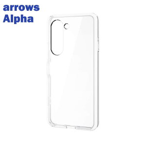 �G���R�� arrows Alpha ( F-51F ) �P�[�X �n�C�u���b�h �Ռ��z�� �J���������Y�ی�݌v �X�g���b�v�z�[���t �ɂݐ݌v �N���A PM-F251HVCKCR