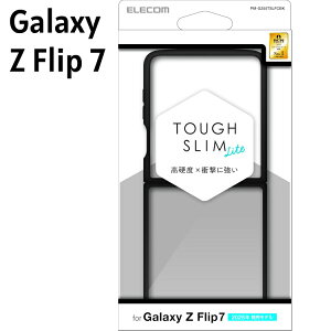 GR Galaxy Z Flip7 ( SC-55F ) P[X nCubh Ռz y ^ Jی TOUGH SLIM LITE ubN PM-G255TSLFCBK